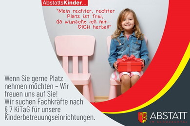 Stellenausschreibung Kindertageseinrichtungen