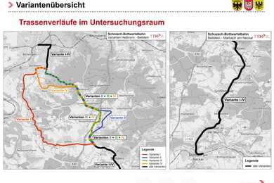 Schozach-Bottwartalbahn - Informationsveranstaltung am 26.09.2023