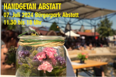 HANDGETAN 2024 Kunsthandwerkmarkt im Park