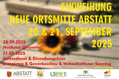 Einweihung Neue Ortsmitte Abstatt